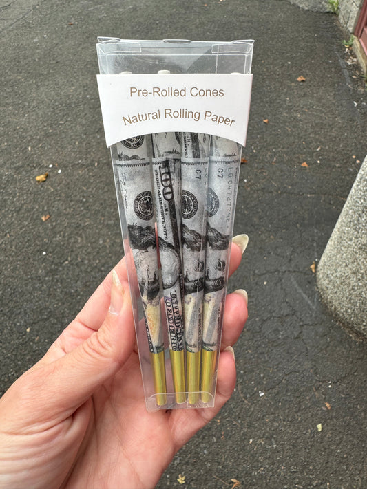 $100 Bill Cones