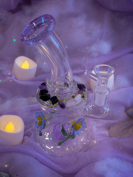 Amethyst Meadow Bong