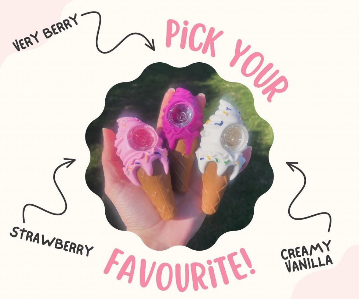 Ice Cream Cone Unbreakable Pipe