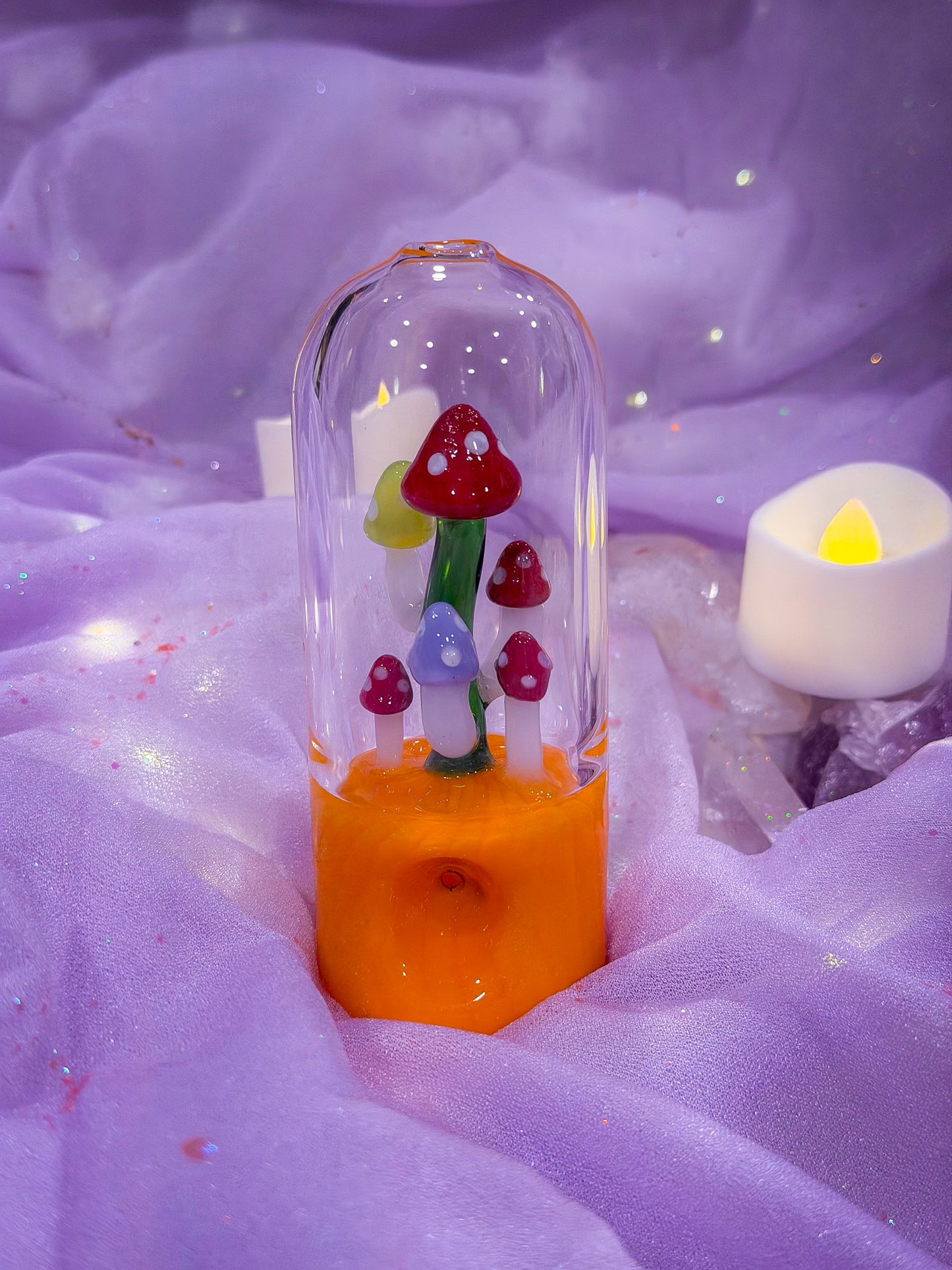 Mushrooms Terrarium Pipe