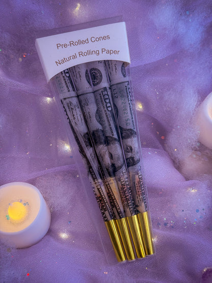 $100 Bill Cones