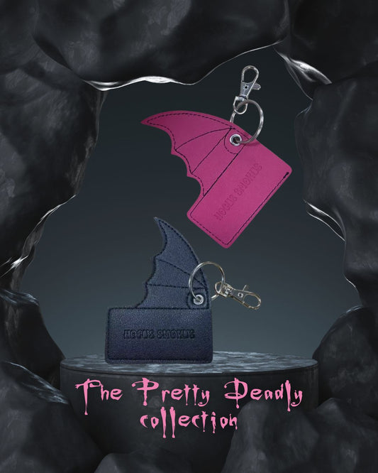 Bat Wing Lighter Case Keychain