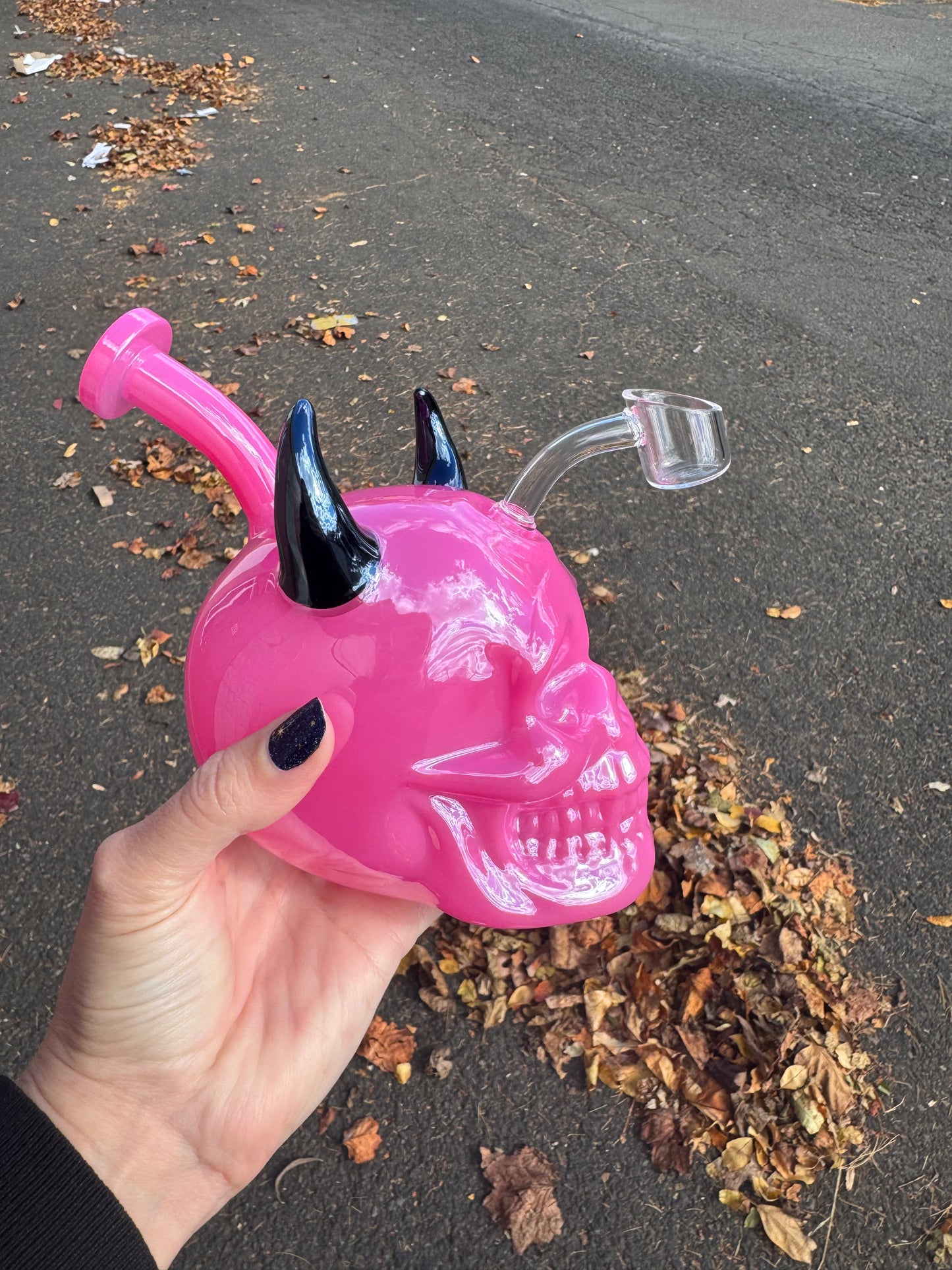Pink Devil Skull Rig