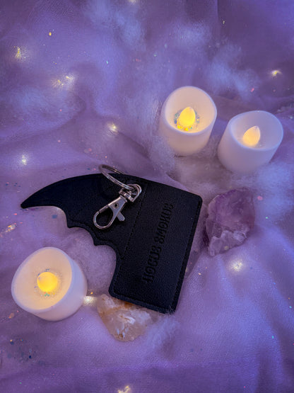 Bat Wing Lighter Case Keychain