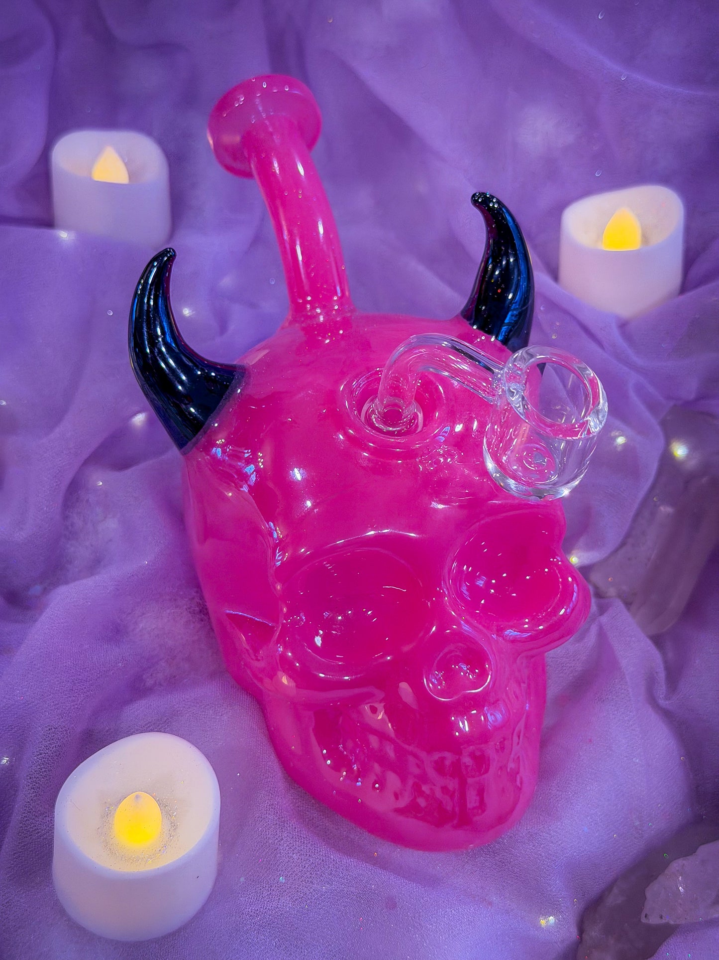 Pink Devil Skull Rig