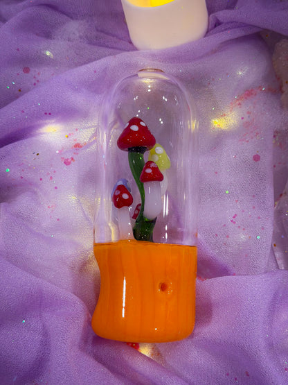 Mushrooms Terrarium Pipe