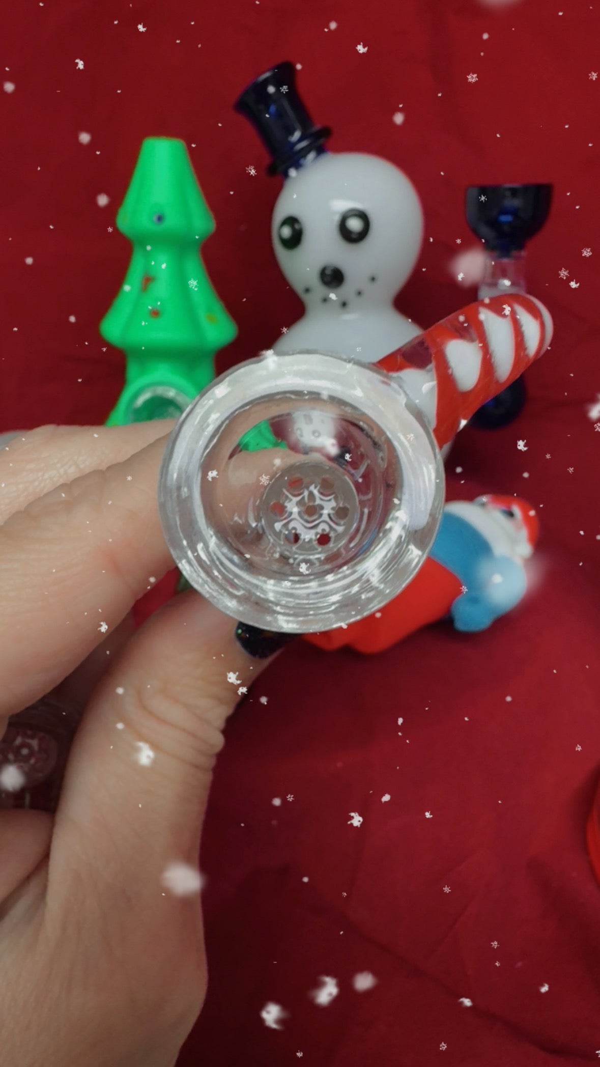 Holiday Candy Swirl Slides