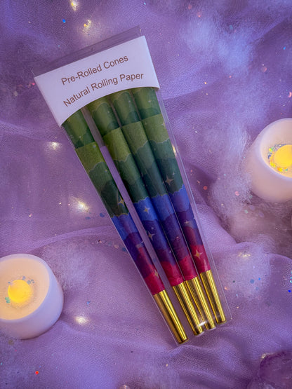 Rainbow Cones