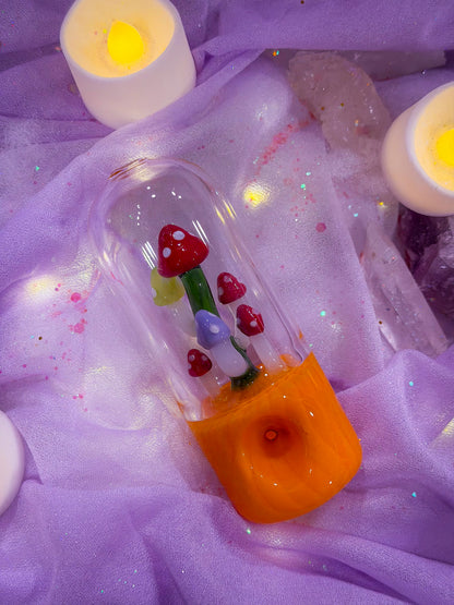 Mushrooms Terrarium Pipe