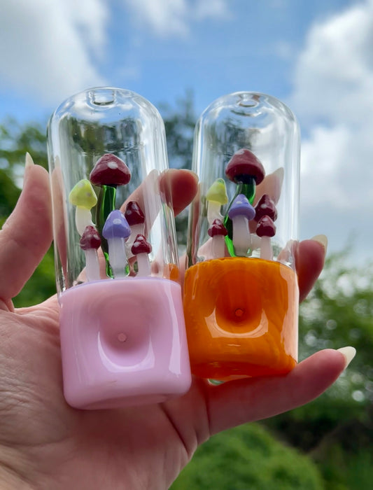 Mushrooms Terrarium Pipe