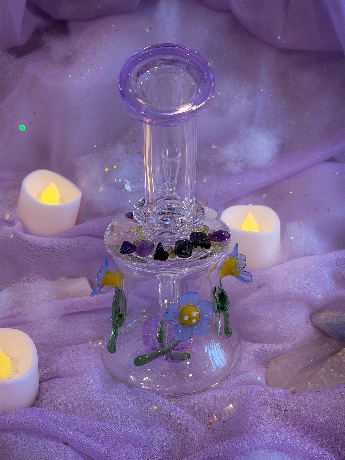 Amethyst Meadow Bong