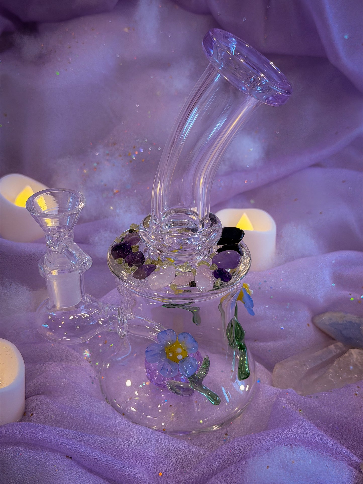 Amethyst Meadow Bong