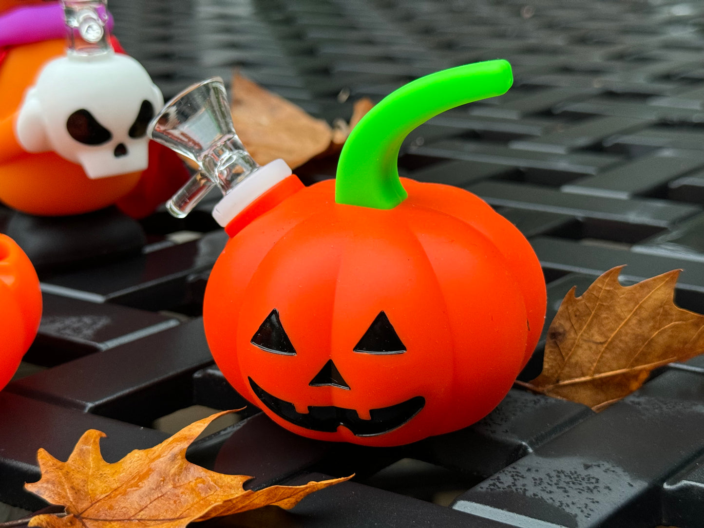 Pumpkin Unbreakable Mini Bong