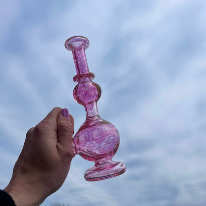 Gold & Silver Fumed Bong