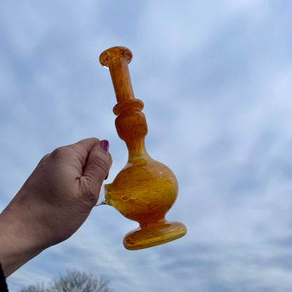 Gold & Silver Fumed Bong