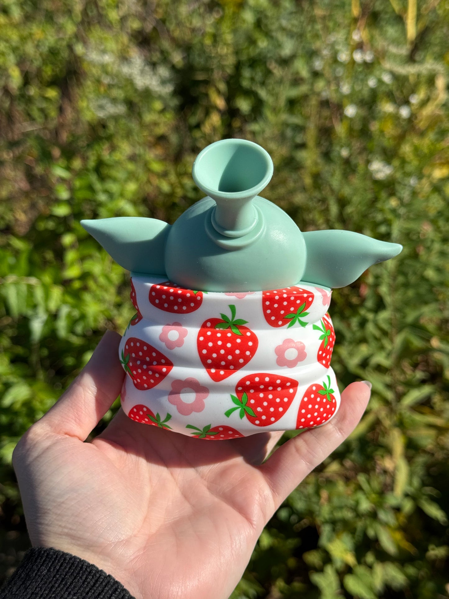 Strawberries Unbreakable Baby Y Pipe