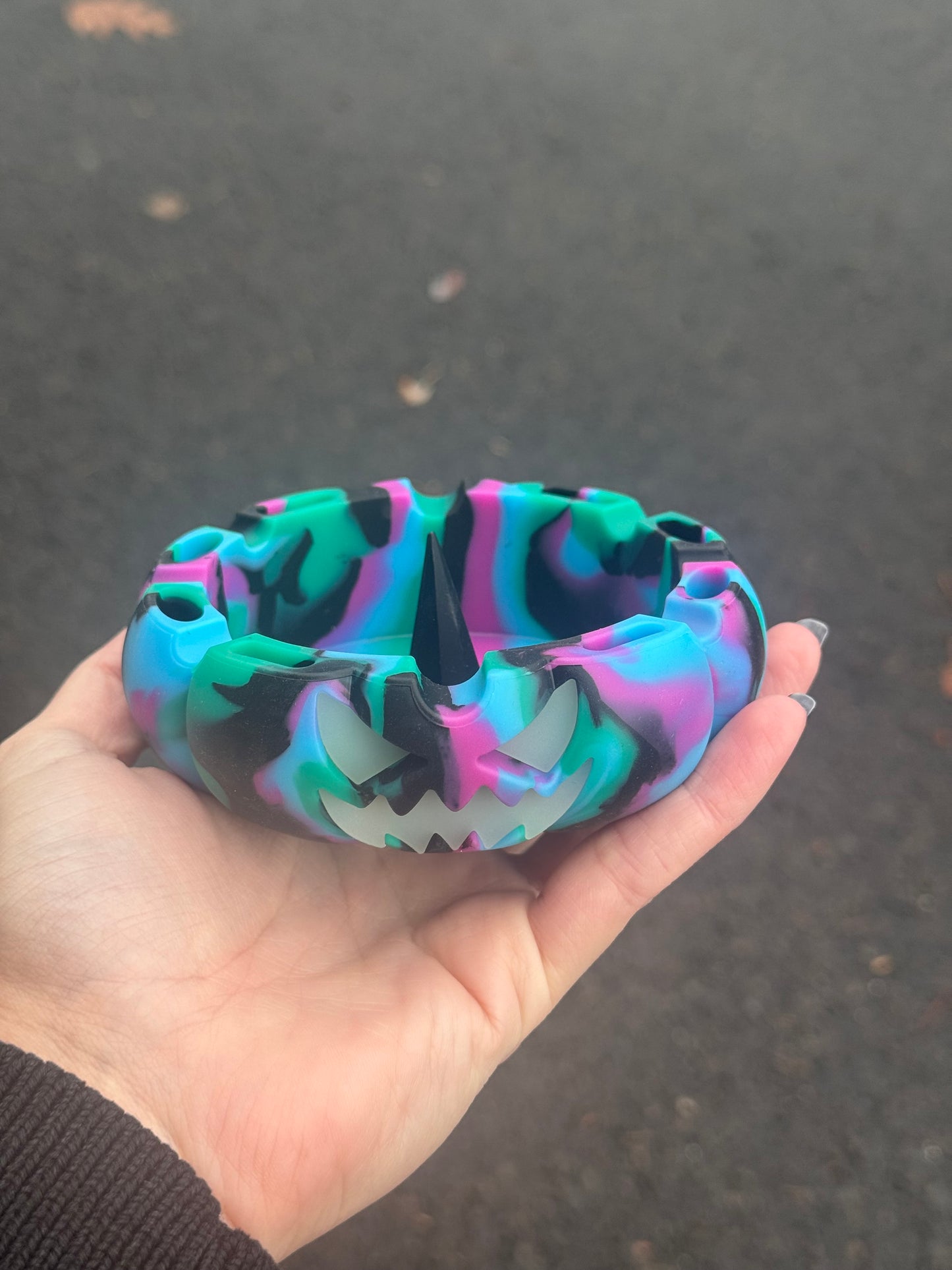 Spooky Pumpkin Unbreakable Ashtray