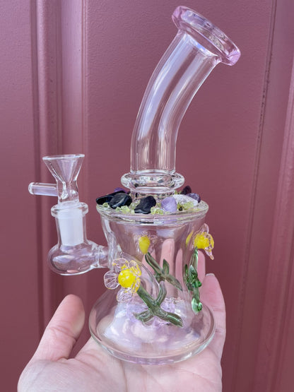 Amethyst Meadow Bong