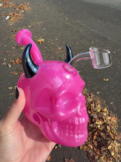 Pink Devil Skull Rig